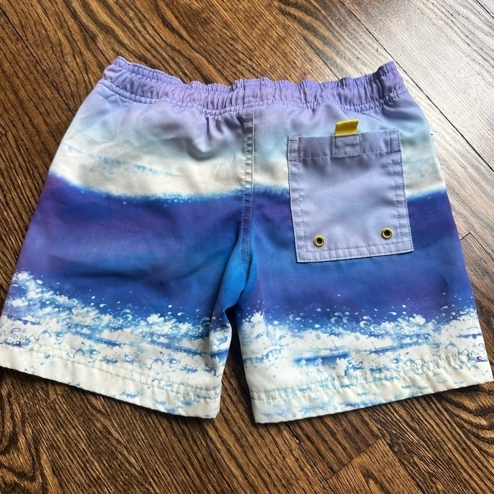 Disney Store Mickey Mouse Surfing Swim Trunks Boys XXS 2/3